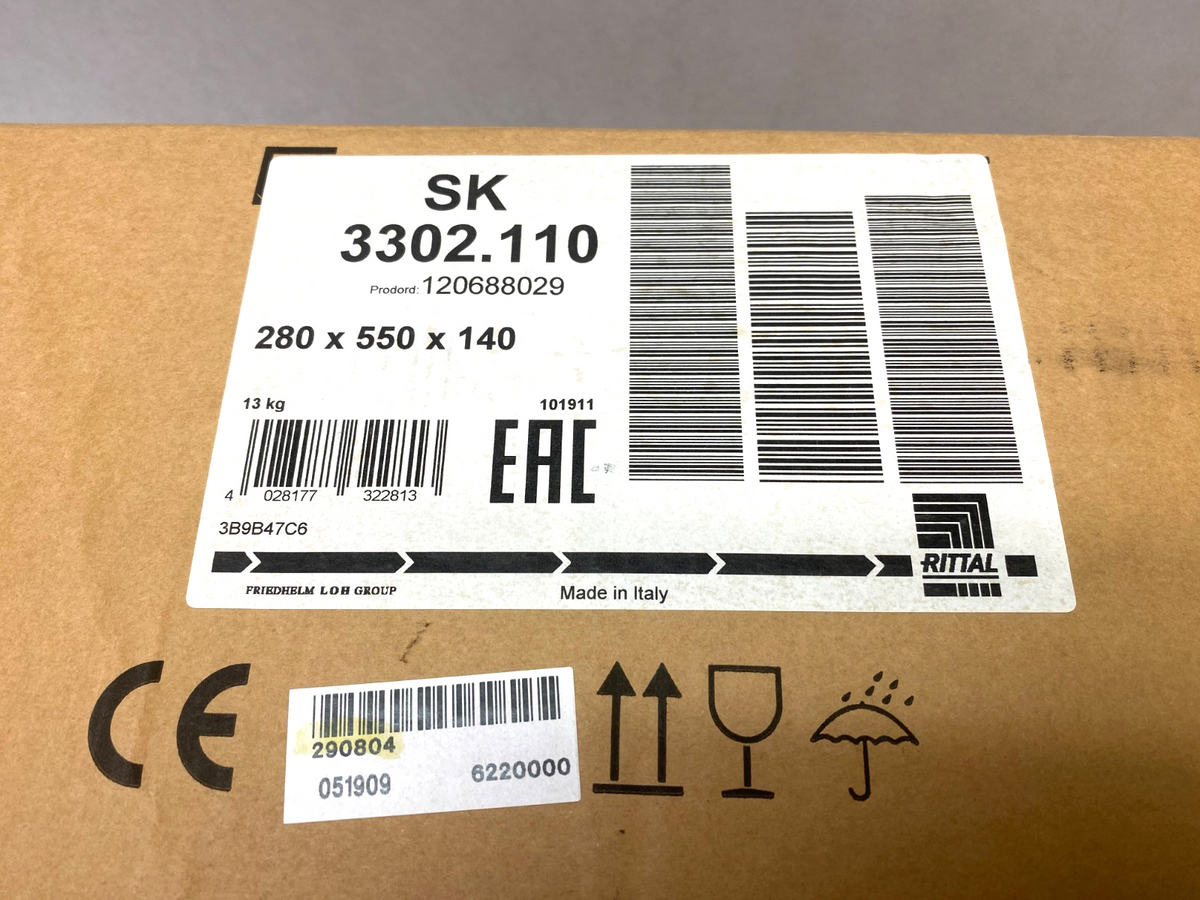 SK 3302110 | Rittal TopTherm Blue e Wall-Mounted Cooling Unit 300-4000W 115V- New – Open box - Maverick Industrial Sales