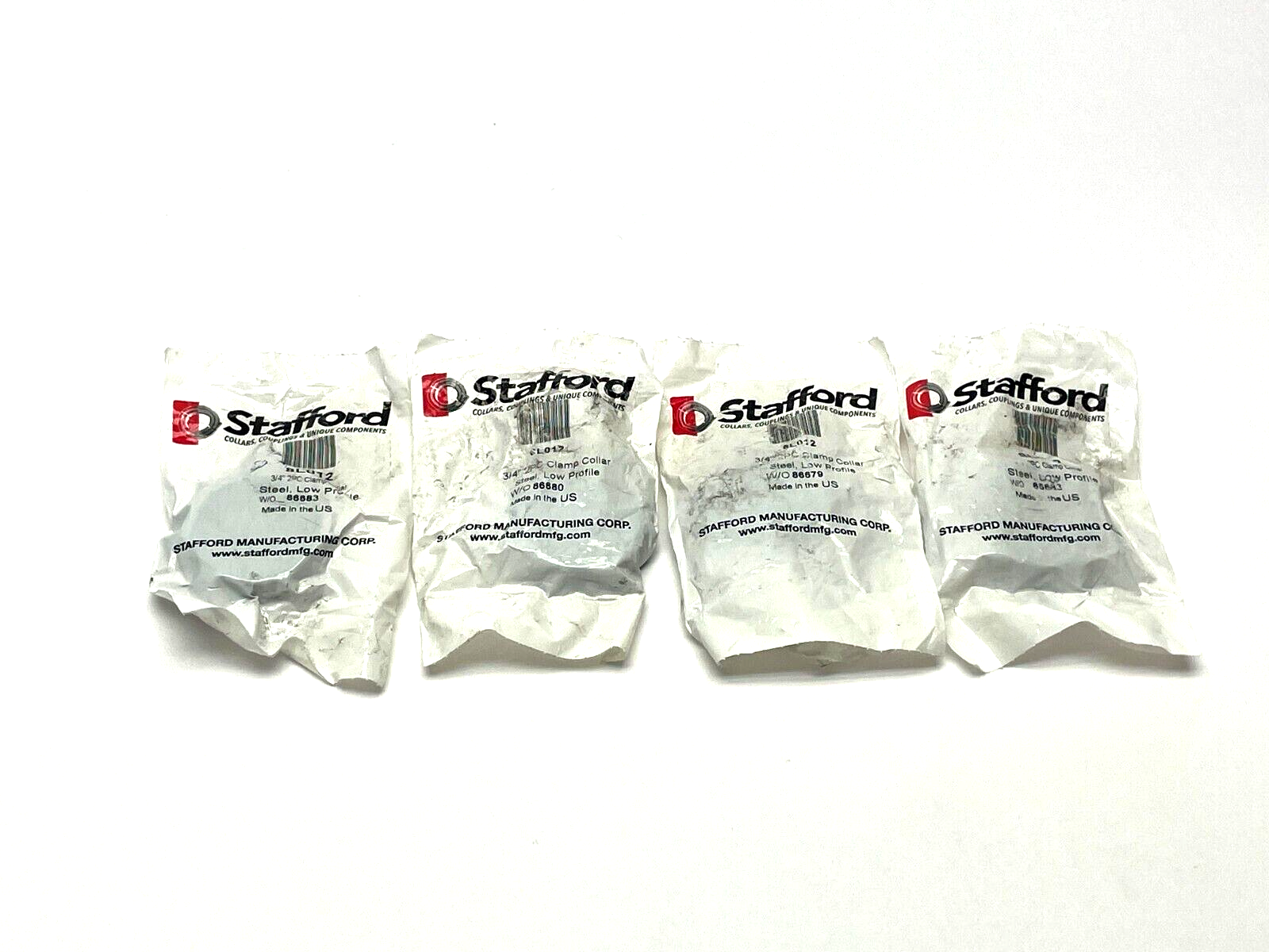 Stafford 8L012 Shaft Collar LOT OF 4 - Maverick Industrial Sales