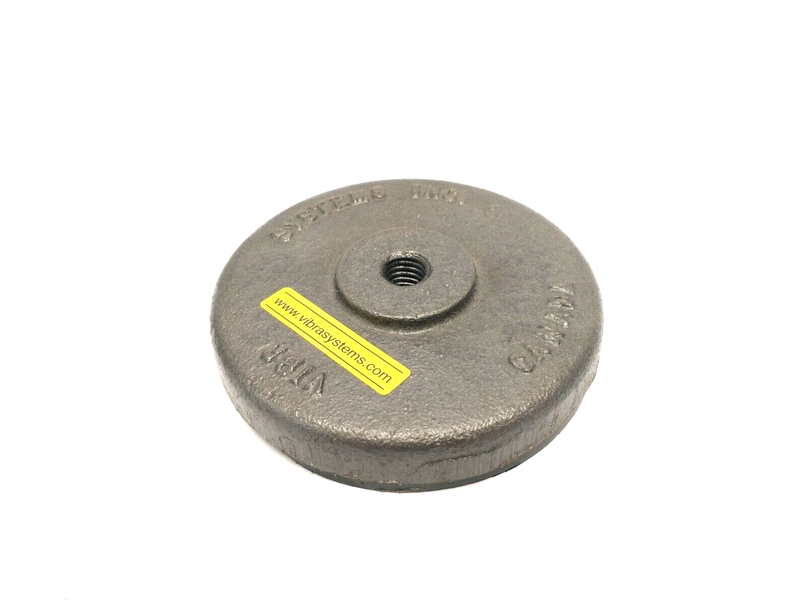 VibraSystems VMT-1000 Antivibration Leveling Mount 4" Diameter NO THREADED ROD - Maverick Industrial Sales