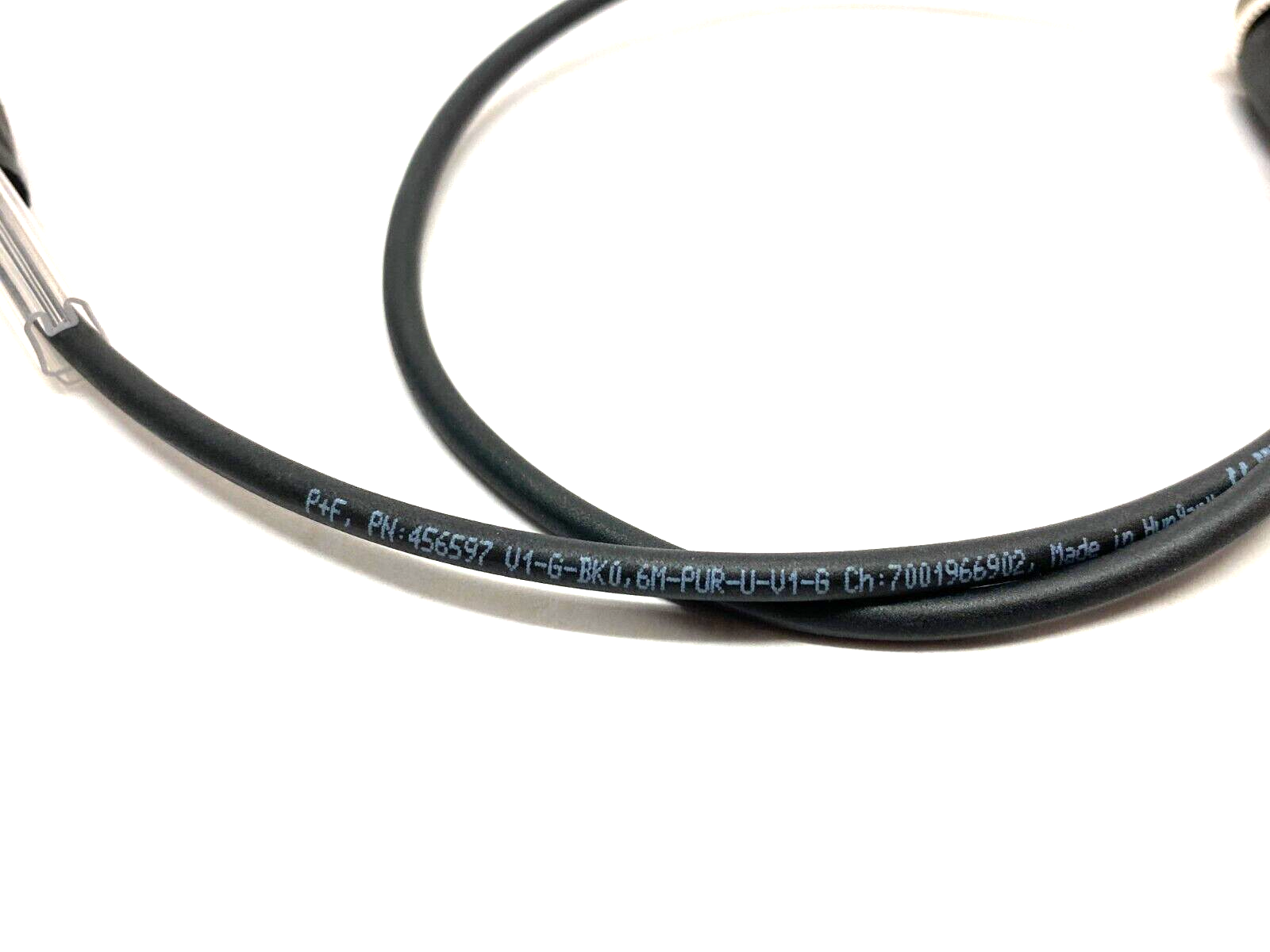 Pepperl+Fuchs V1-G-BK0,6M-PUR-U-V1-G Dbl-Ended Connection Cordset 456597 - New – Open box - Maverick Industrial Sales