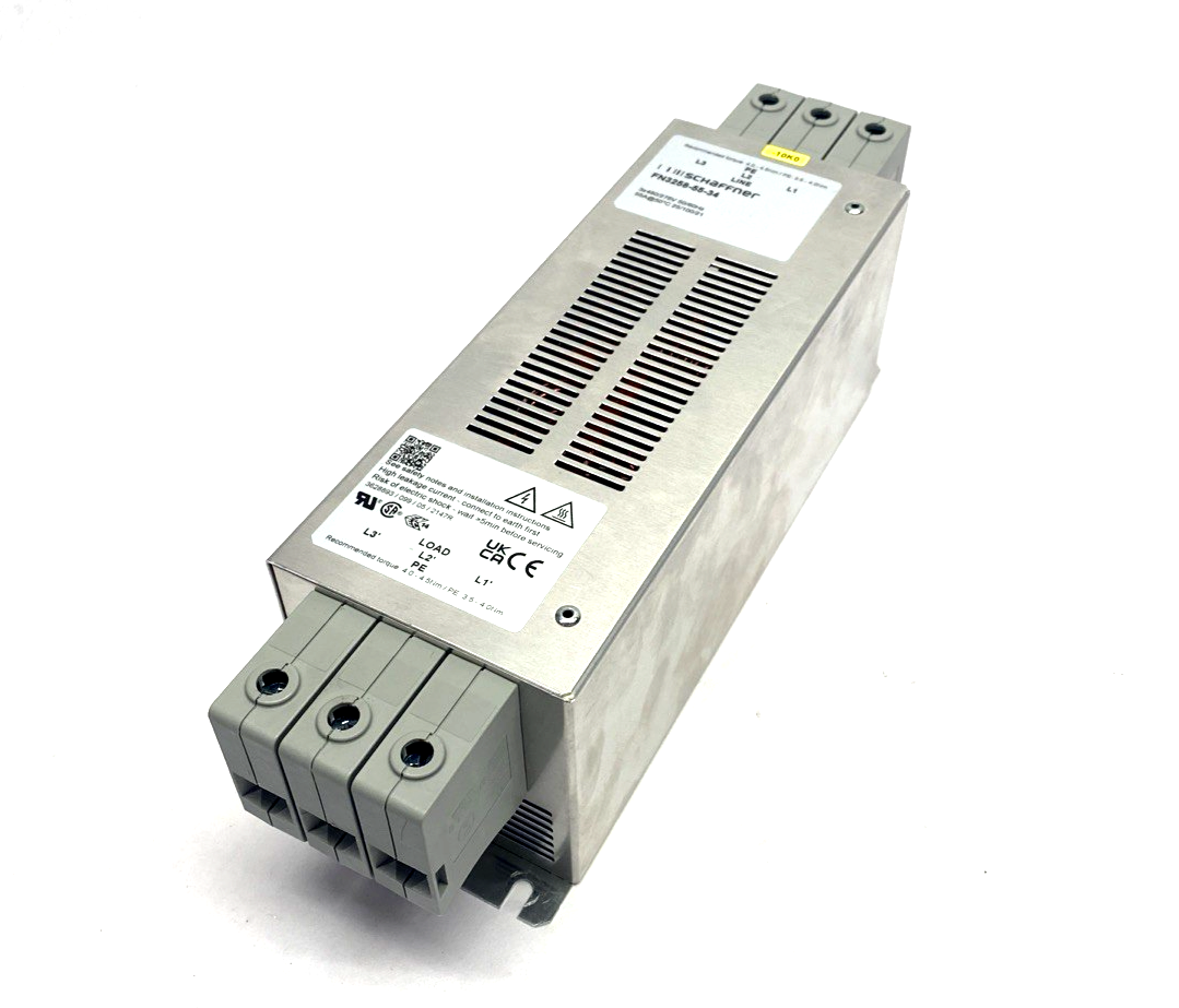 Schaffner FN3258-55-34 Ultra-Compact Line Filter 3PH 55A 480V - Maverick Industrial Sales