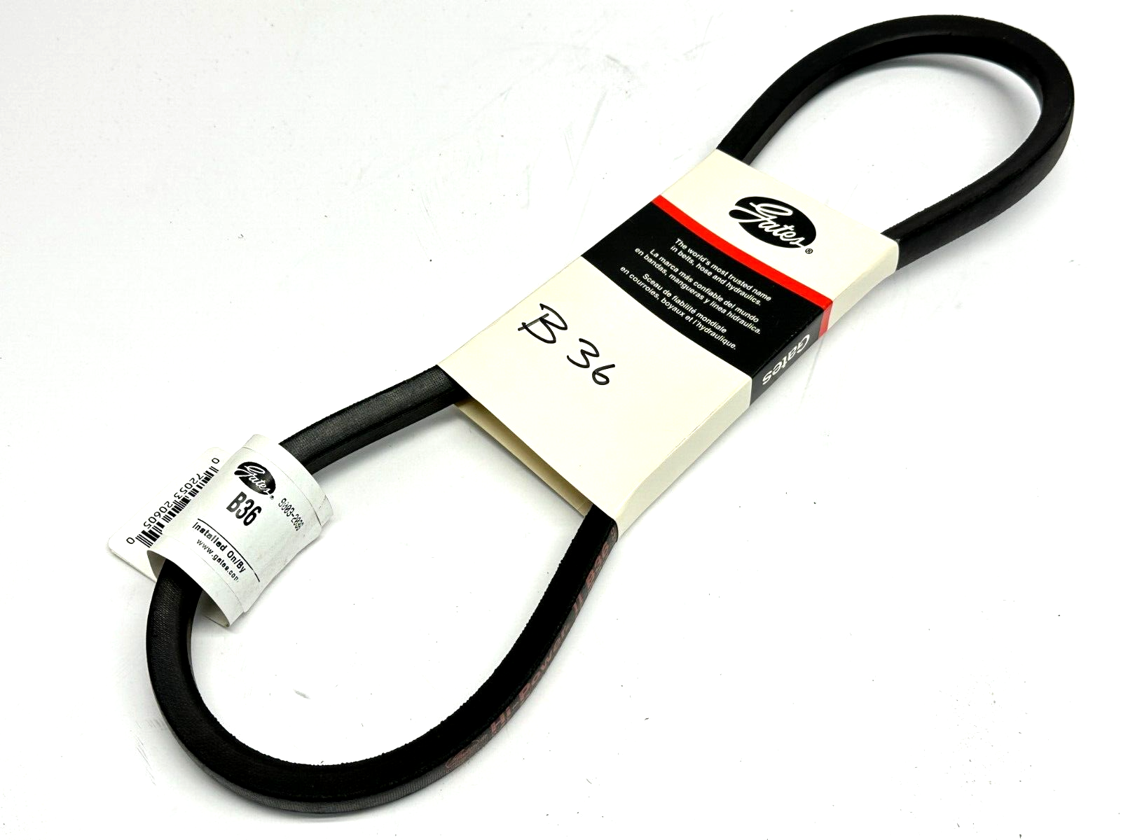 Gates B36 Hi-Power II V-Belt 9003-2036 - New - Maverick Industrial Sales