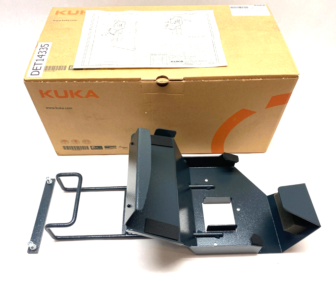 Kuka 199916 smartPAD Robot Teach Pendant Holder RAL7016 - Maverick Industrial Sales
