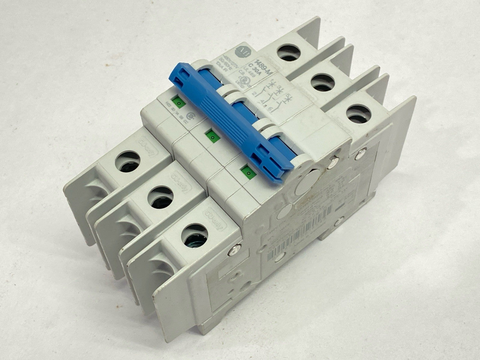 Allen Bradley 1489-M3C300 Ser D Circuit Breaker 3-Pole 30A 480Y/277V - Maverick Industrial Sales