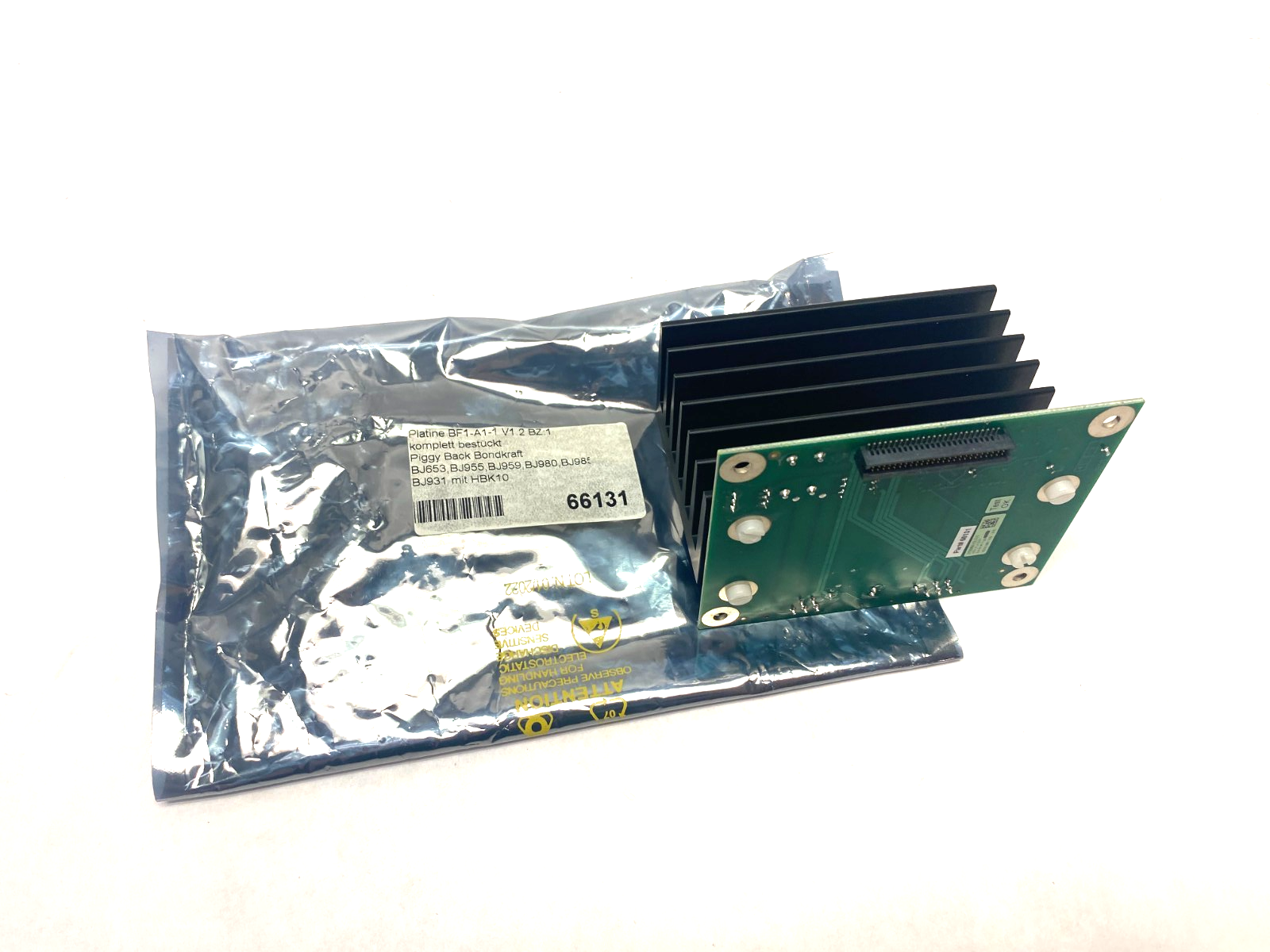 Hesse 3705660102.010 Piggyback Module for Bondjet BF1-A1-1 V1.1 BZ:1 - New – Open box - Maverick Industrial Sales