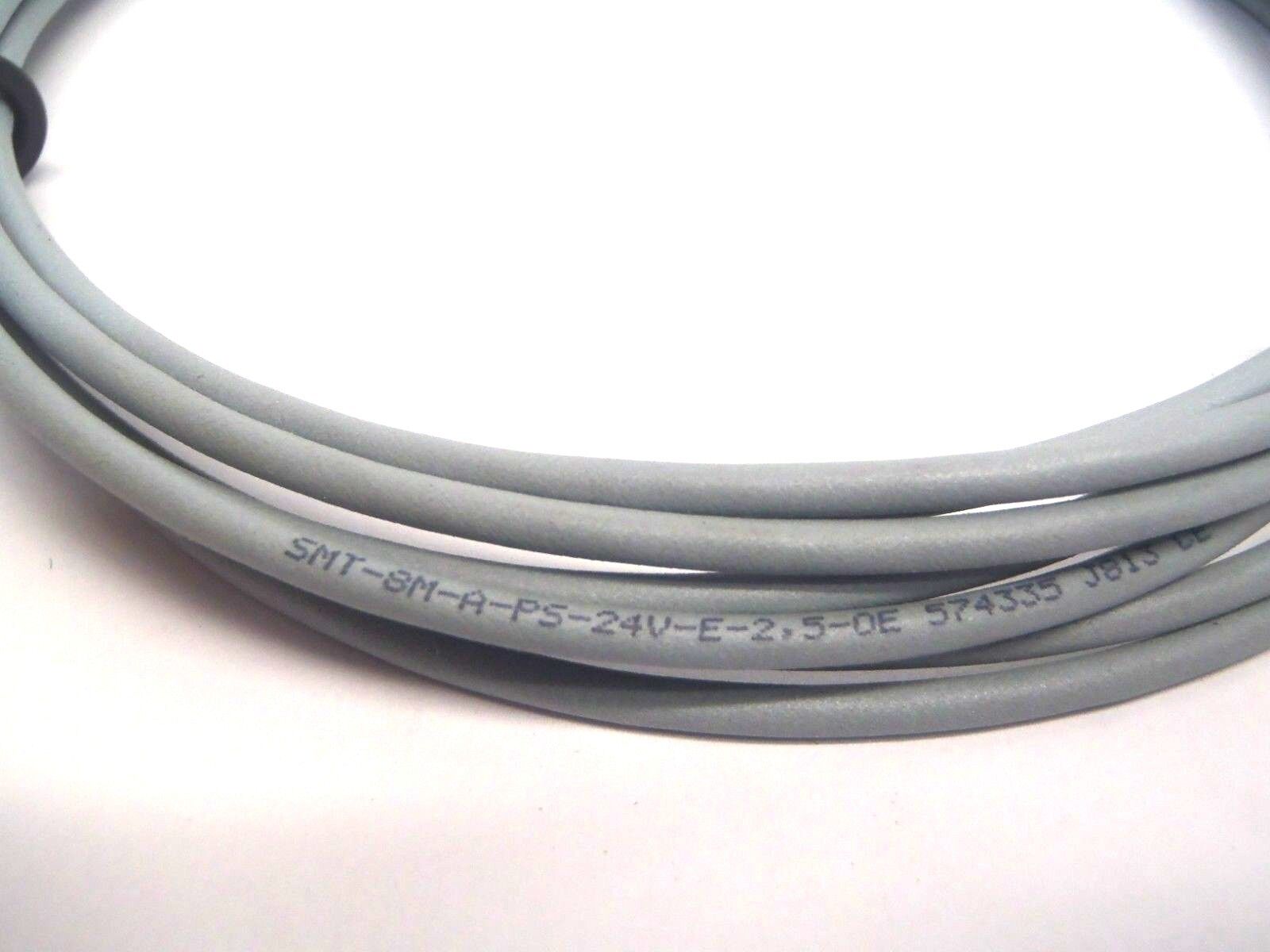 Festo 574335 SMT-8M-A-PS-24V-E-2,5-0E T-Slot Proximity Sensor 24VDC 2.5 Meter - Maverick Industrial Sales