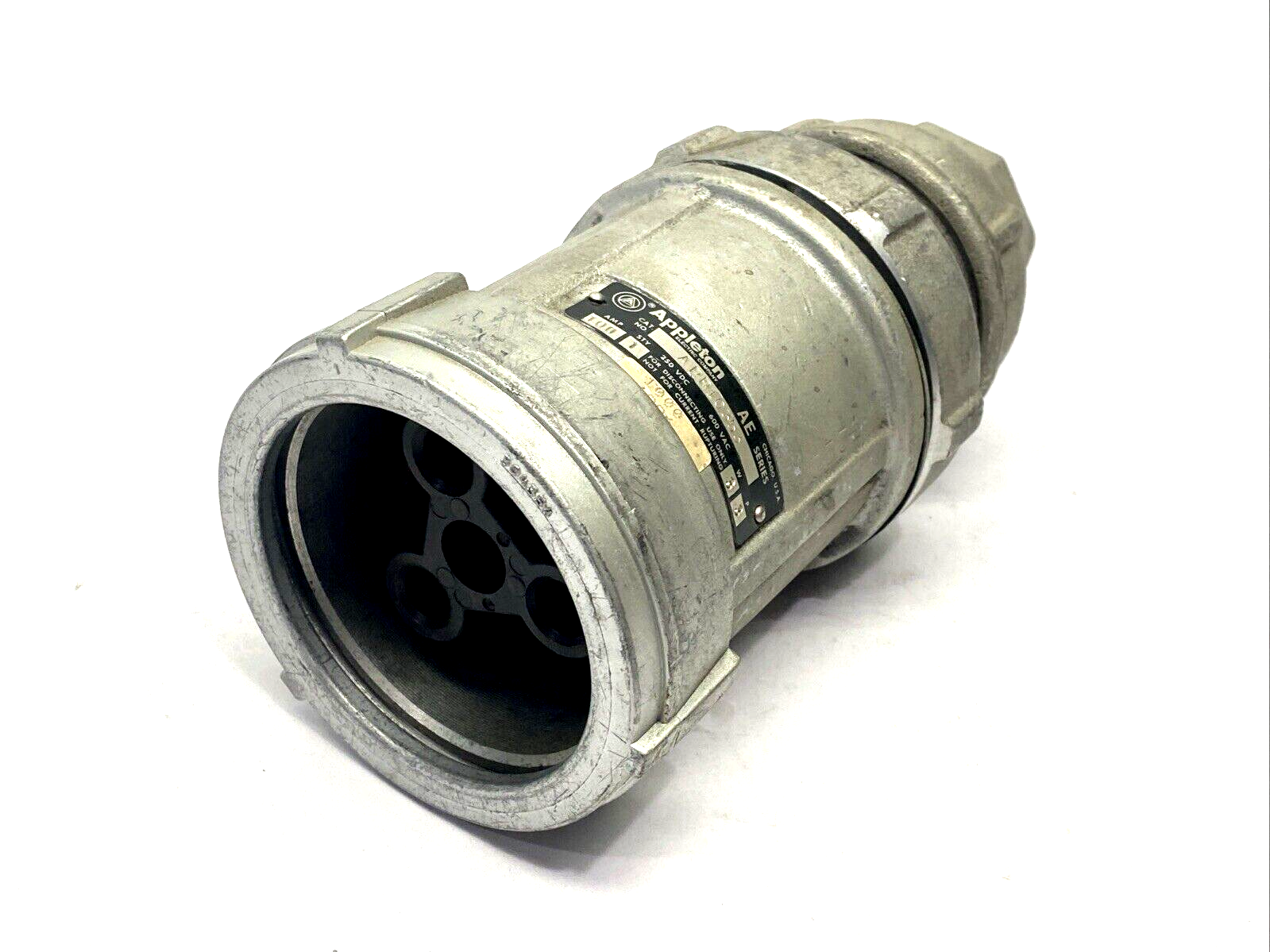 Appleton APR10353 AE Ser. Style 1 Pin & Sleeve Connector Plug 100A 3-Wire 3-Pole - Maverick Industrial Sales