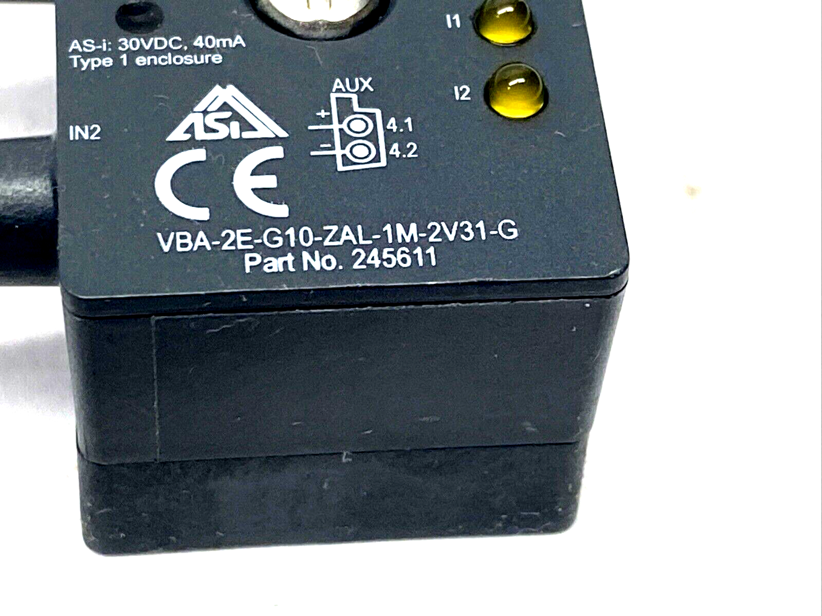 Pepperl+Fuchs VBA-2E-G10-ZAL-1M-2V31-G AS-i Sensor Actuator Module 245611 - Maverick Industrial Sales