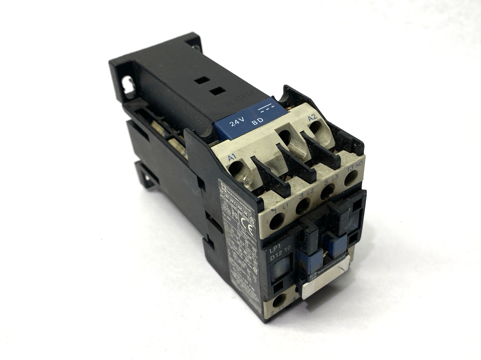 LP1-D1210-BD | Telemecanique Contactor 3-Phase 600V 25A - Used - Maverick Industrial Sales
