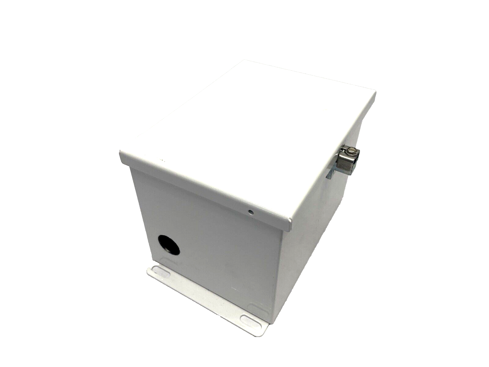 Saginaw Control SCE-8066CHNF Industrial Control Enclosure IP66 8"x6"x6", WHITE - Used - Maverick Industrial Sales