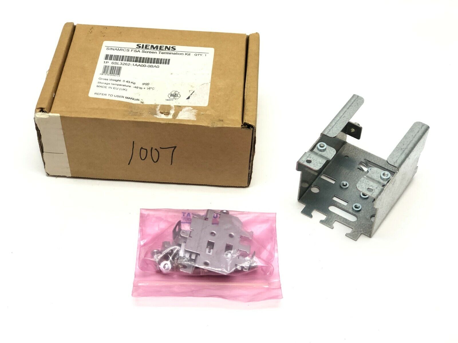 Siemens 6SL3262-1AA00-0BA0 Shield Connection Kit for Power Module - Maverick Industrial Sales