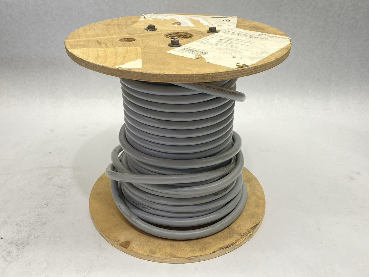 601812 | Lapp Olflex 190 Multiple Conductor Cable Gray 18AWG 12C 80ft Spool - New – Open box - Maverick Industrial Sales
