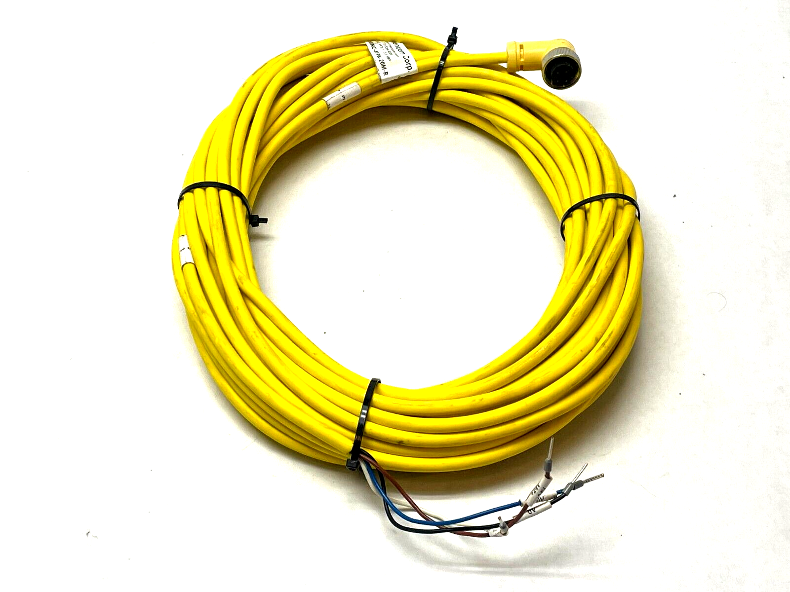 MINC-4FPX-20M-R | Mencom Single Ended Cordset 20m Length - Used - Maverick Industrial Sales
