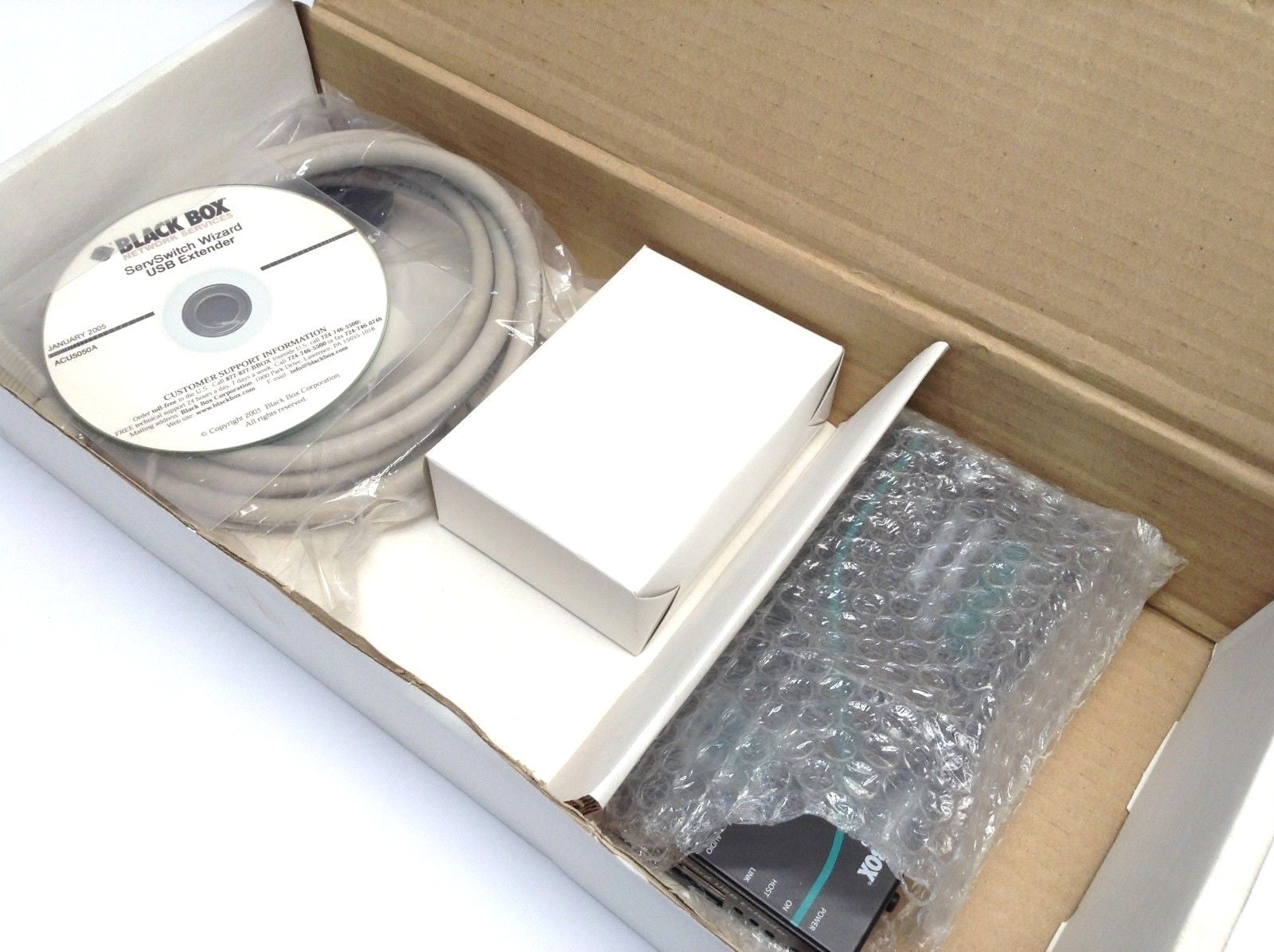 ACU5050A | Black Box Network Services ServSwitch Wizard USB Extender - Open Box - Maverick Industrial Sales