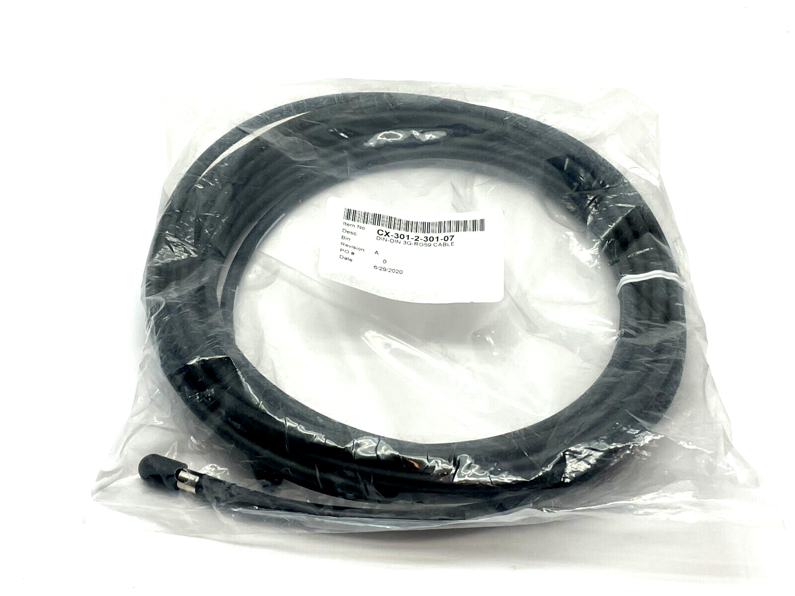 CoaXpress CX-301-2-301-07 Rev. A Machine Vision Cable 7m Length - Maverick Industrial Sales