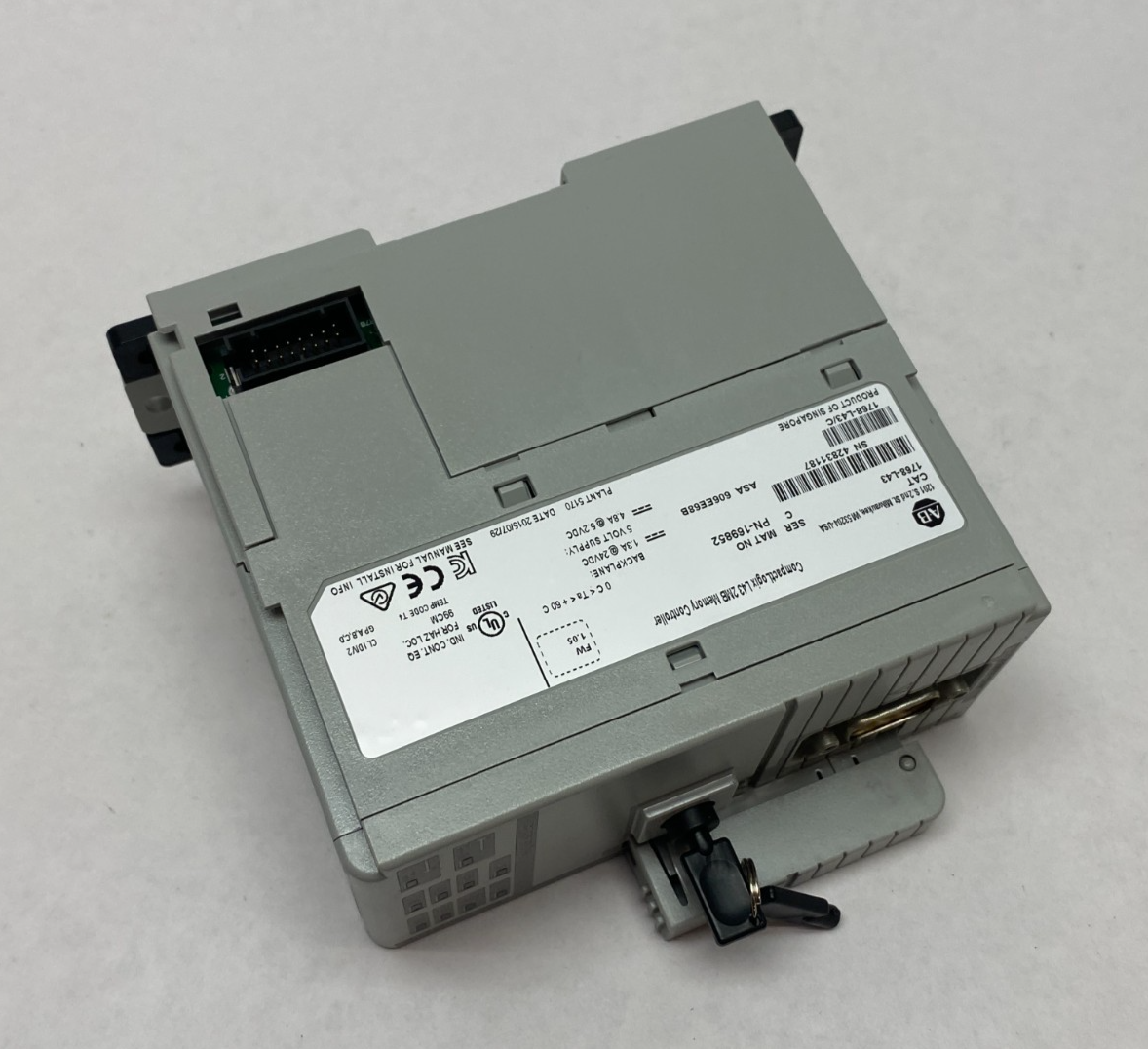 1768-L43 | Allen Bradley Ser. C CompactLogix 2MB Memory Controller - Used - Maverick Industrial Sales