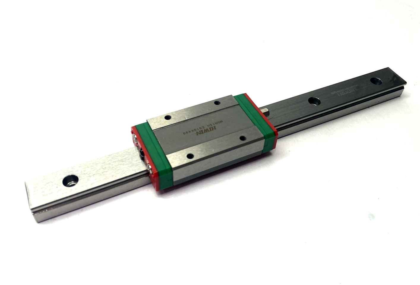 Hiwin MGN15H 1R0190Z0HM+U Linear Guide Bearing Assembly 190mm Length - Maverick Industrial Sales