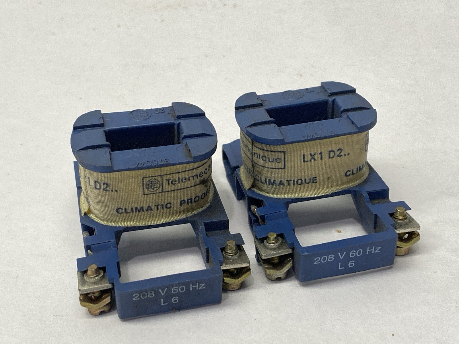 Telemecanique LX1D2L6 Coil 208V 60Hz LOT OF 2 - Used - Maverick Industrial Sales