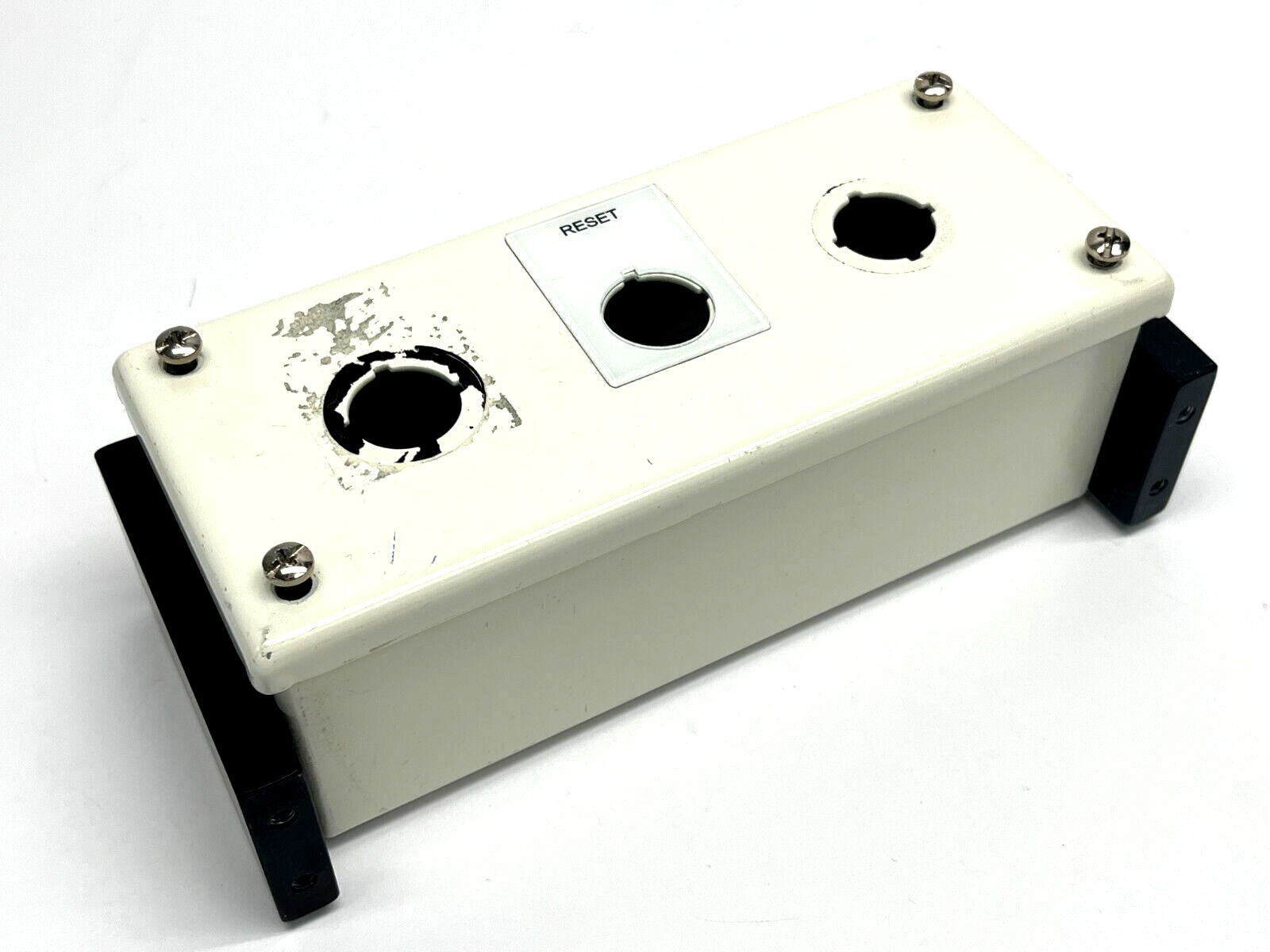 Hoffman E3PBG Electrical Enclosure 3 Hole 8" x 3.25" x 2.75" - Used - Maverick Industrial Sales