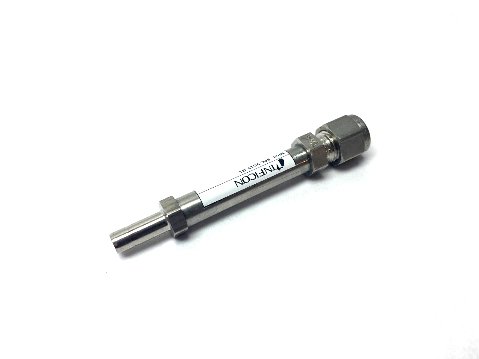 Inficon SPC-2017-G1 Helium Leak Detection Vacuum Jet Nozzle 4.98E-5 atmcc/sec - Maverick Industrial Sales