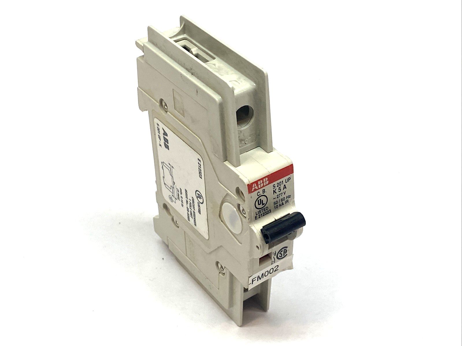 ABB S201UP-K5A Miniature Circuit Breaker 1P 5A 277V 50/60HZ - Maverick Industrial Sales