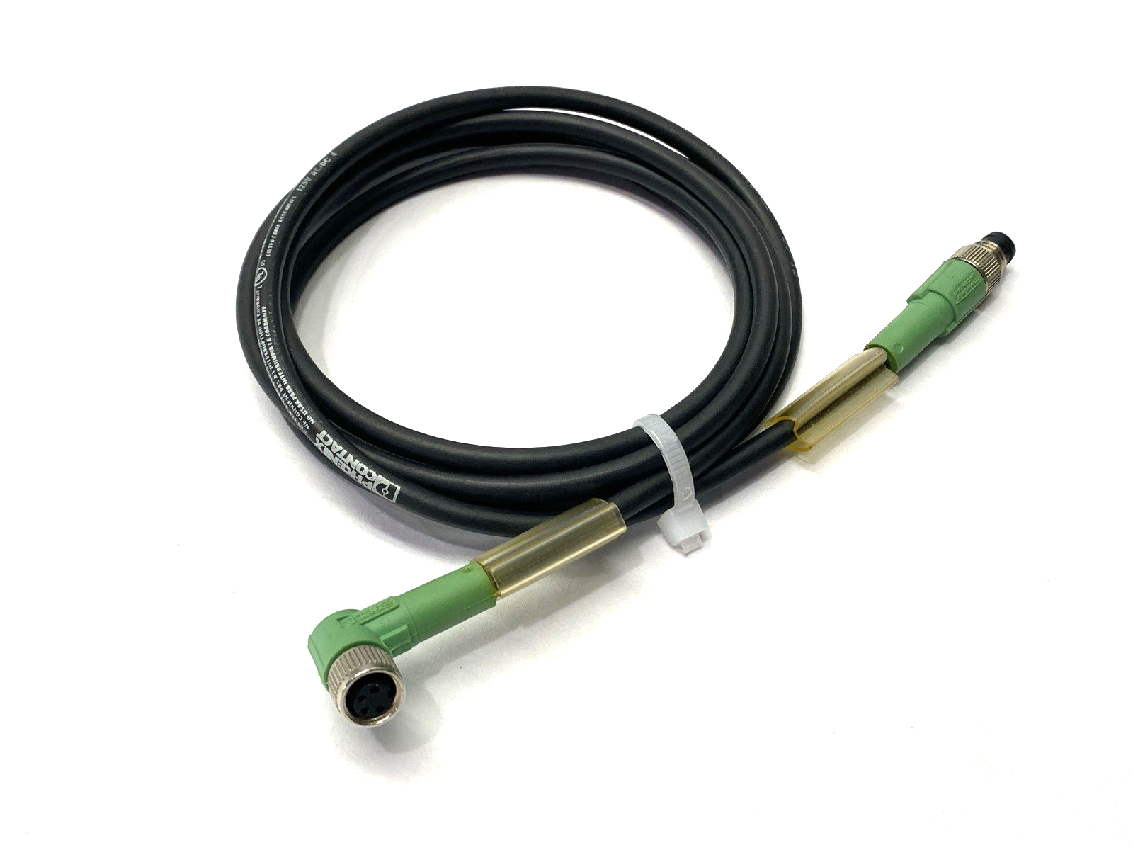 Phoenix Contact SAC-3P-M 8MS/ 1,5-PUR/4P-M 8FR Double Ended Cordset M8 1501391 - Maverick Industrial Sales