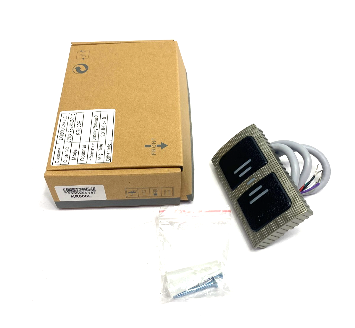 ZKTeco KR500E Access Control Reader Small/Medium Business up to 84 Doors - New – Open box - Maverick Industrial Sales