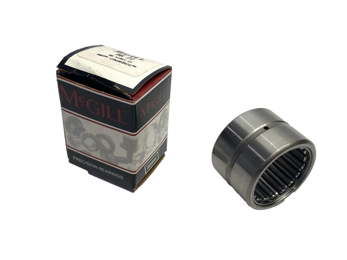 McGill MR 20 Needle Roller Bearing 1.25" ID .75" OD 1.25" W, MS 51961-15 - Maverick Industrial Sales