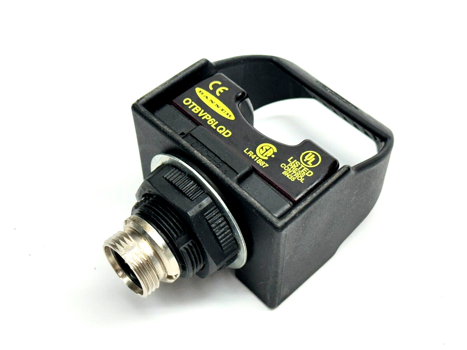 Banner OTBVP6LQD Optical Touch Button w/ Guard Cover - Used - Maverick Industrial Sales