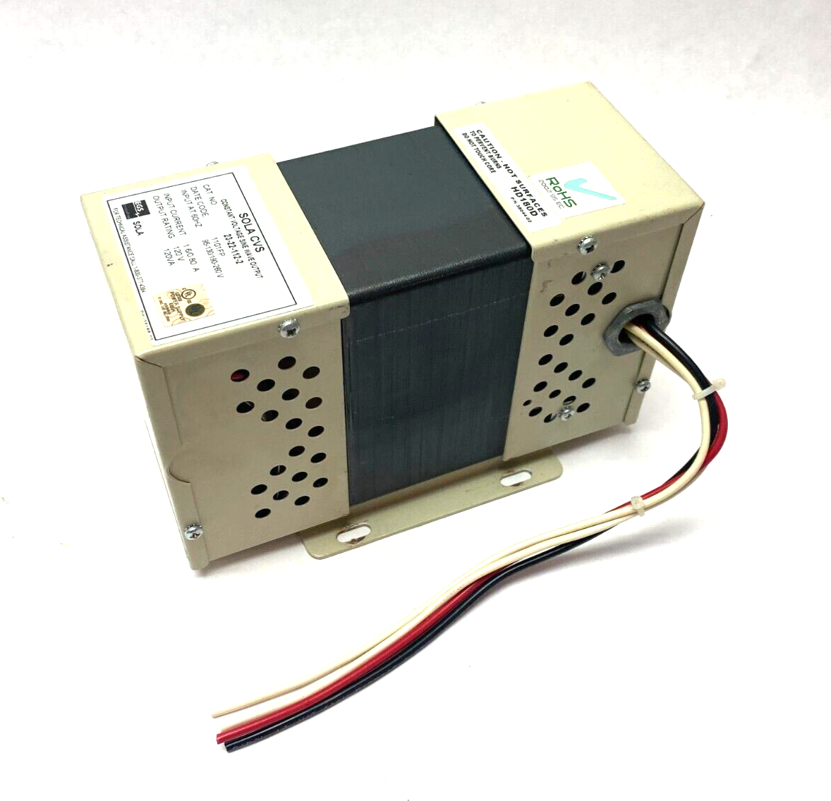 23-22-112-2 | SOLA CVS Constant Voltage Sine Wave Output Power Supply - Used - Maverick Industrial Sales
