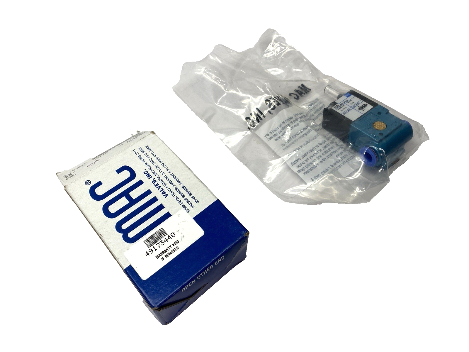 MAC Valves PME-A81PA Solenoid Valve - New – Open box - Maverick Industrial Sales