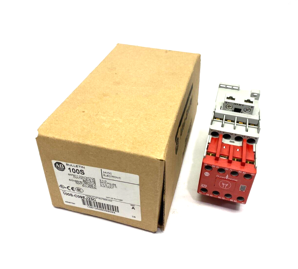 Allen Bradley 100S-C09EJ23C Ser. A Guardmaster Safety Contactor 2 NO, 3 NC - Maverick Industrial Sales