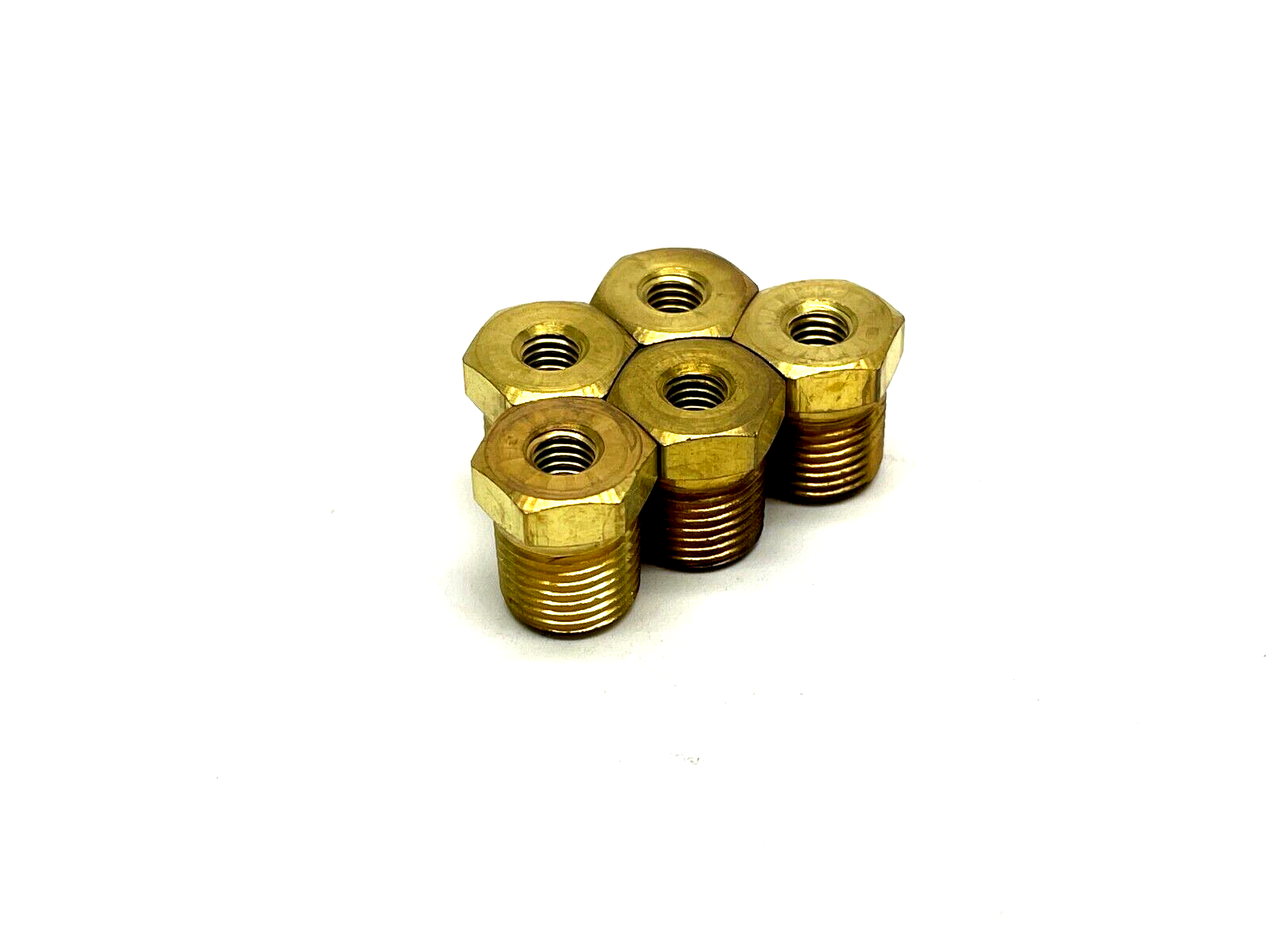 15006-1 | Clippard Bushing 10-32 to 1/8" NPT LOT OF 5 - Used - Maverick Industrial Sales