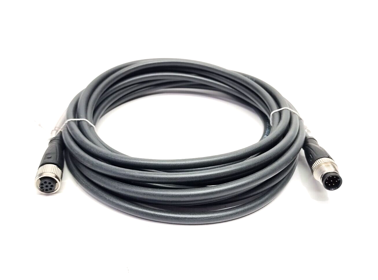 Pepperl+Fuchs V19-G-BK5M-PUR-U-V19-G Connection Cordset M12 8-Pin 5m 240775-0046 - New – Open box - Maverick Industrial Sales