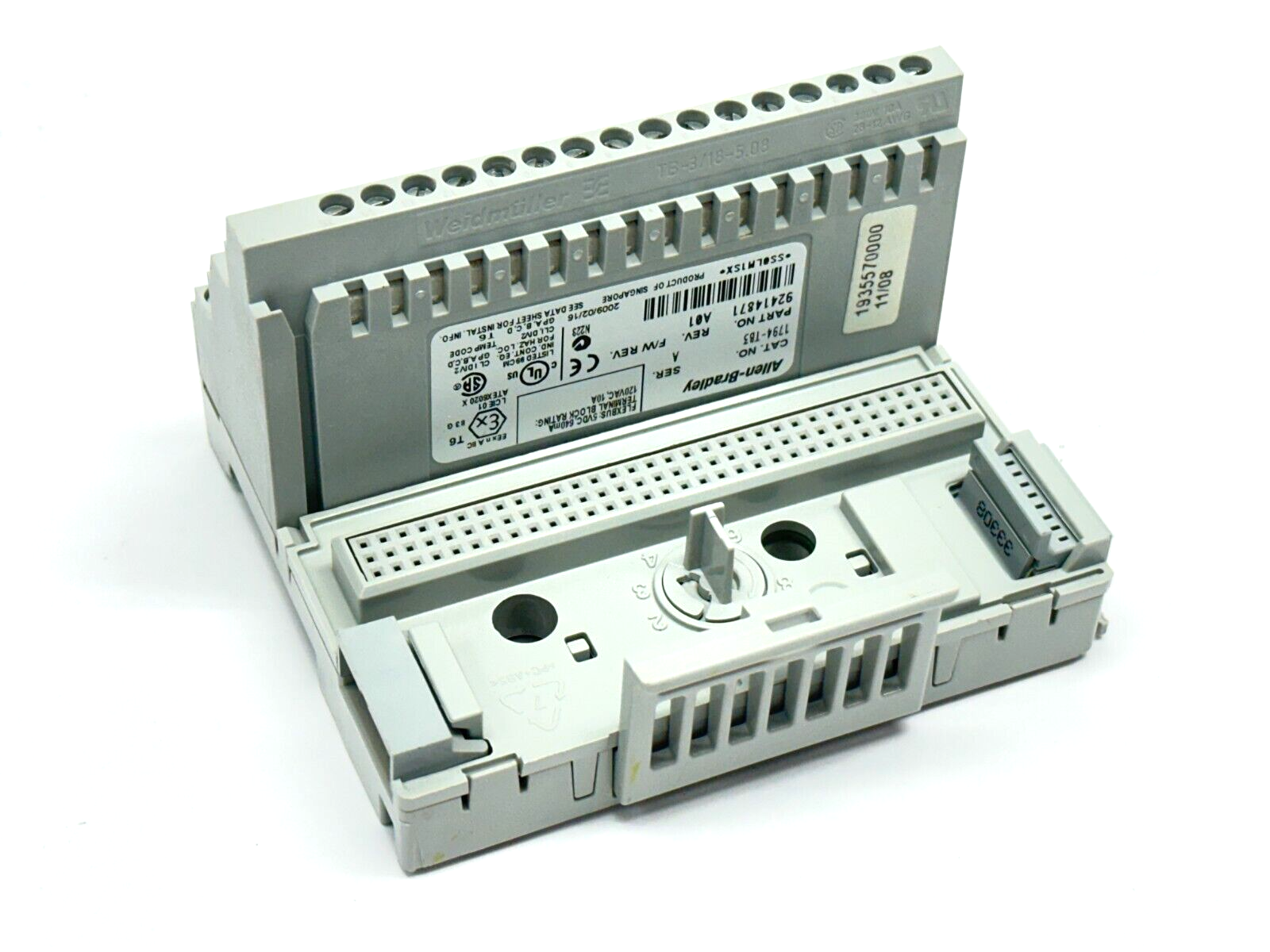 1794-TB3 | Allen Bradley Ser A Flex I/O Terminal Base 92414871 - Used - Maverick Industrial Sales