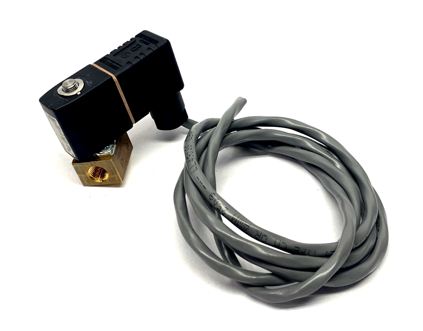 6011 A 1/16 FKM BR | Burkert Solenoid Valve 1/8" NPT 87 PSI 24VDC 4W - Used - Maverick Industrial Sales