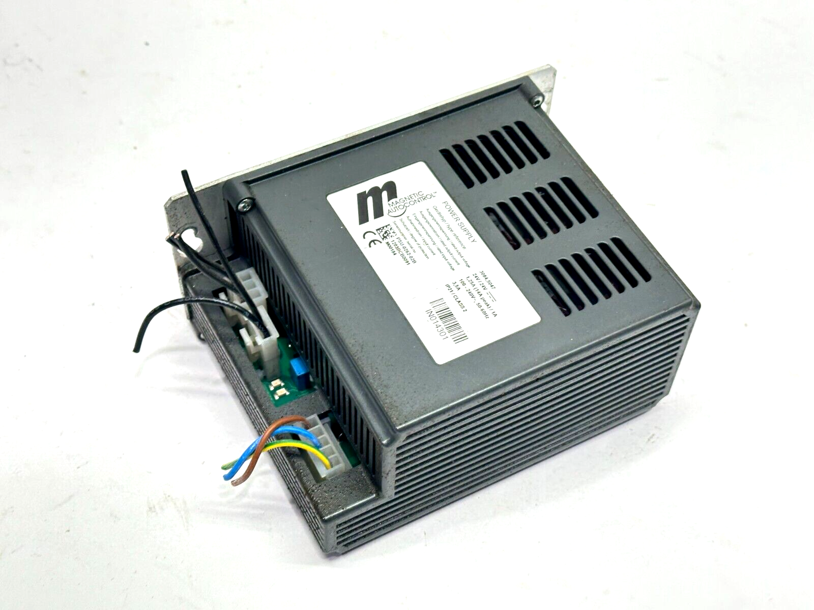 Magnetic Autocontrol PSU-0262-02B MicroDrive UL Power Supply 3084/5047 1.25A 24V - For parts or not working - Maverick Industrial Sales