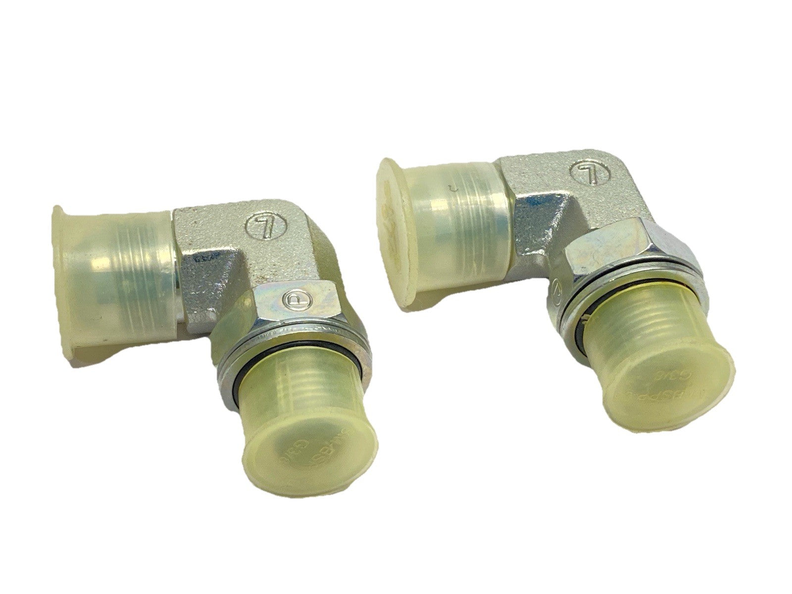 8C4OMXS | Parker Triple-Lok 37 Degree Flare JIC Fitting 1/2" x 3/8-19" LOT OF 2 - New Other - Maverick Industrial Sales