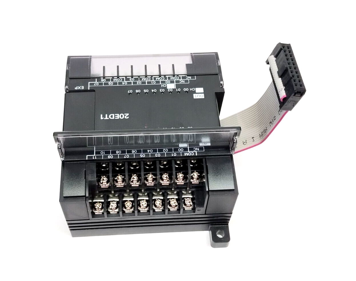 Omron CP1W-20EDT1 PLC I/O Expansion Unit 12 x 24VDC Inputs 8 x PNP Outputs 0.3A - New – Open box - Maverick Industrial Sales