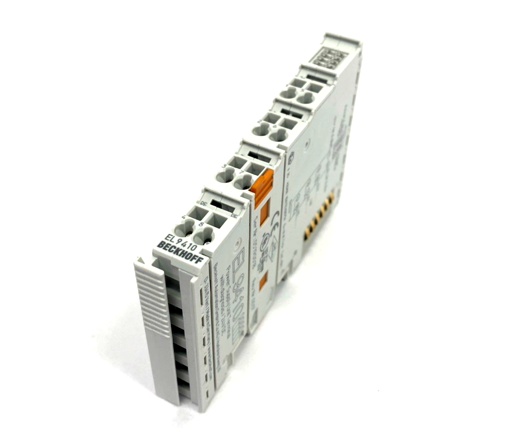 Beckhoff EL9410 Power Supply Terminal - EtherCAT Bus Power Supply With Diagnostics (Used, Germany) - View #4