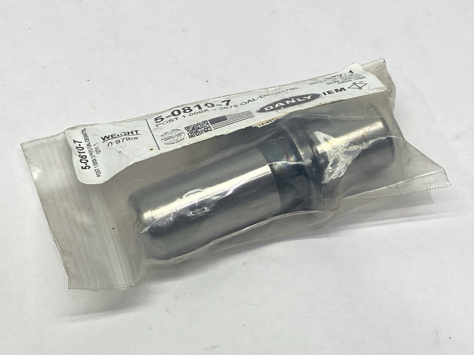 5-0810-7 | Danly Guide Pin 1.000 x 3.6875" - New – Open box - Maverick Industrial Sales