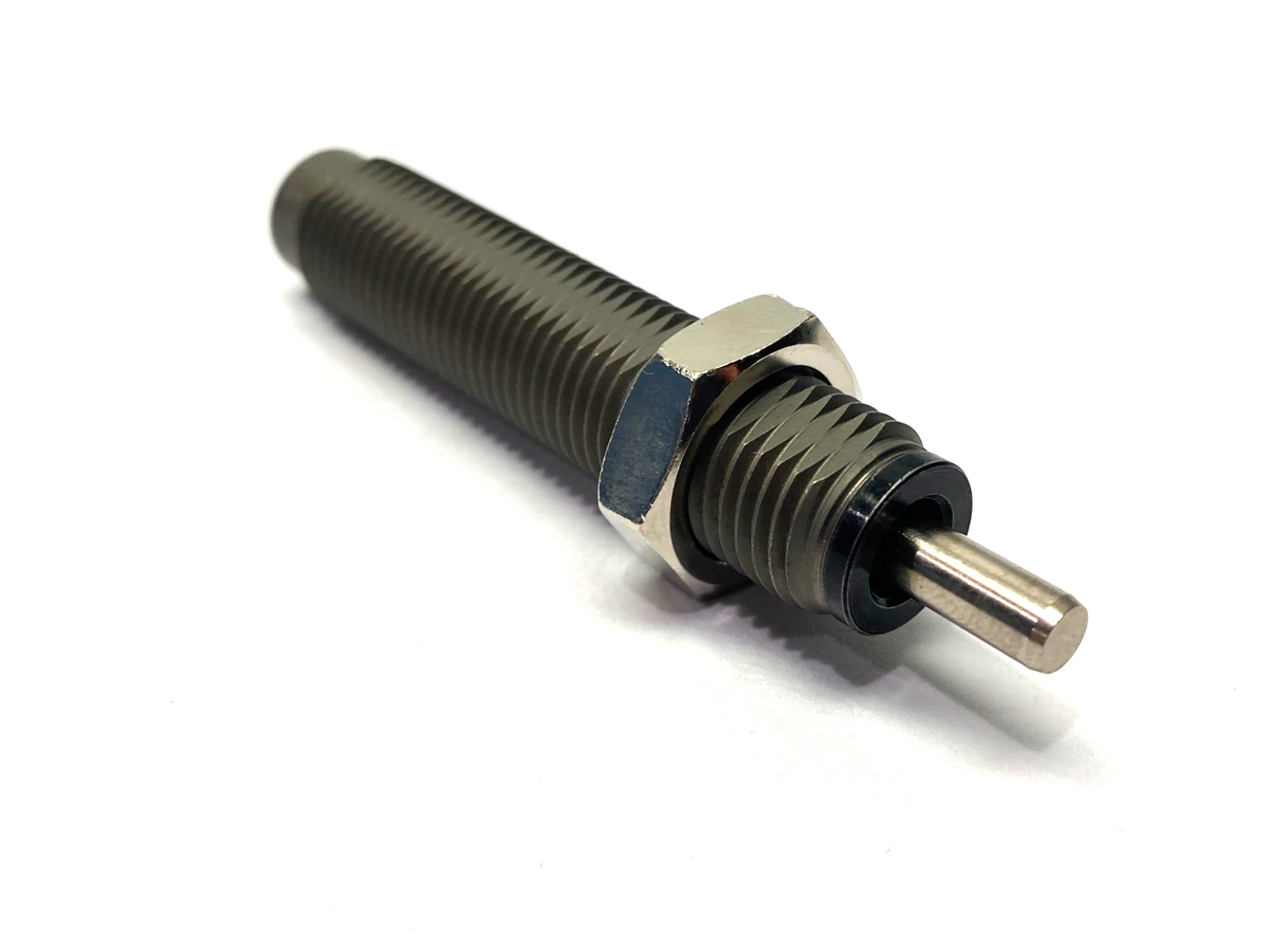 SMC RB1411 Shock Absorber, 11mm Stroke, M14 x P1.5 Port Size MISSING HEX NUT - Maverick Industrial Sales