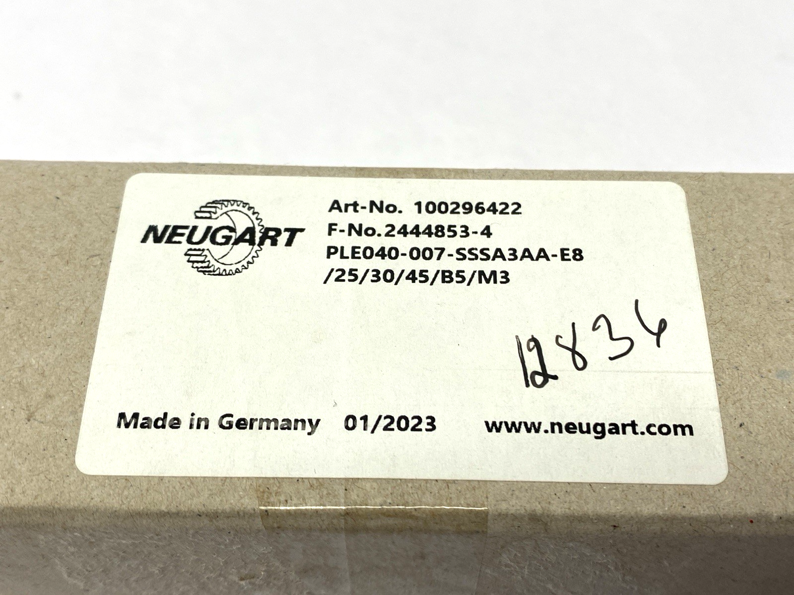 Neugart PLE040-007-SSSA3AA-E8/25/30/45/B5/M3 Planetary Gear Motor 100296422 - New – Open box - Maverick Industrial Sales