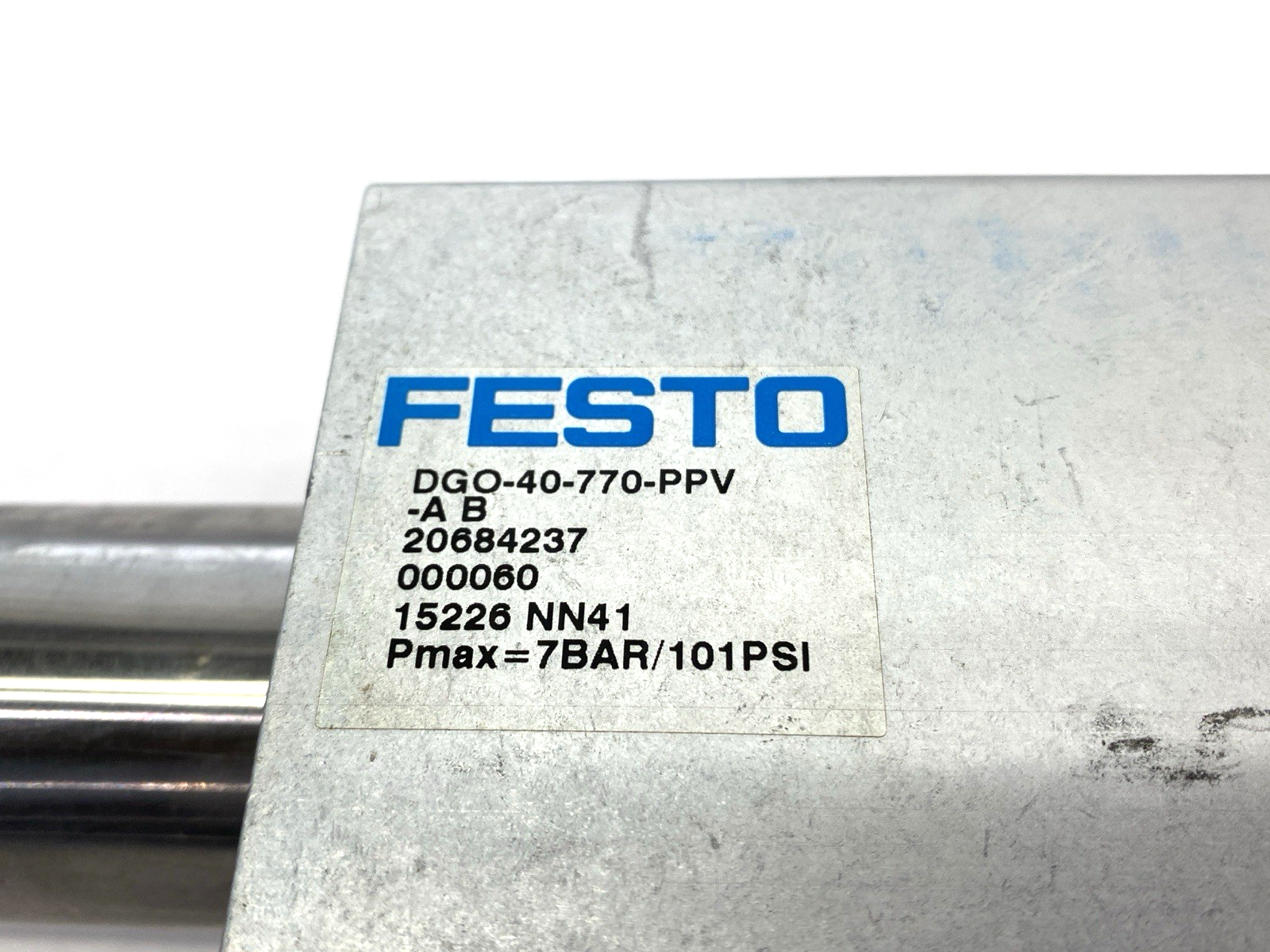 Festo DGO-40-770-PPV-AB Pneumatic Linear Actuator 770mm Stroke 15226 - Maverick Industrial Sales