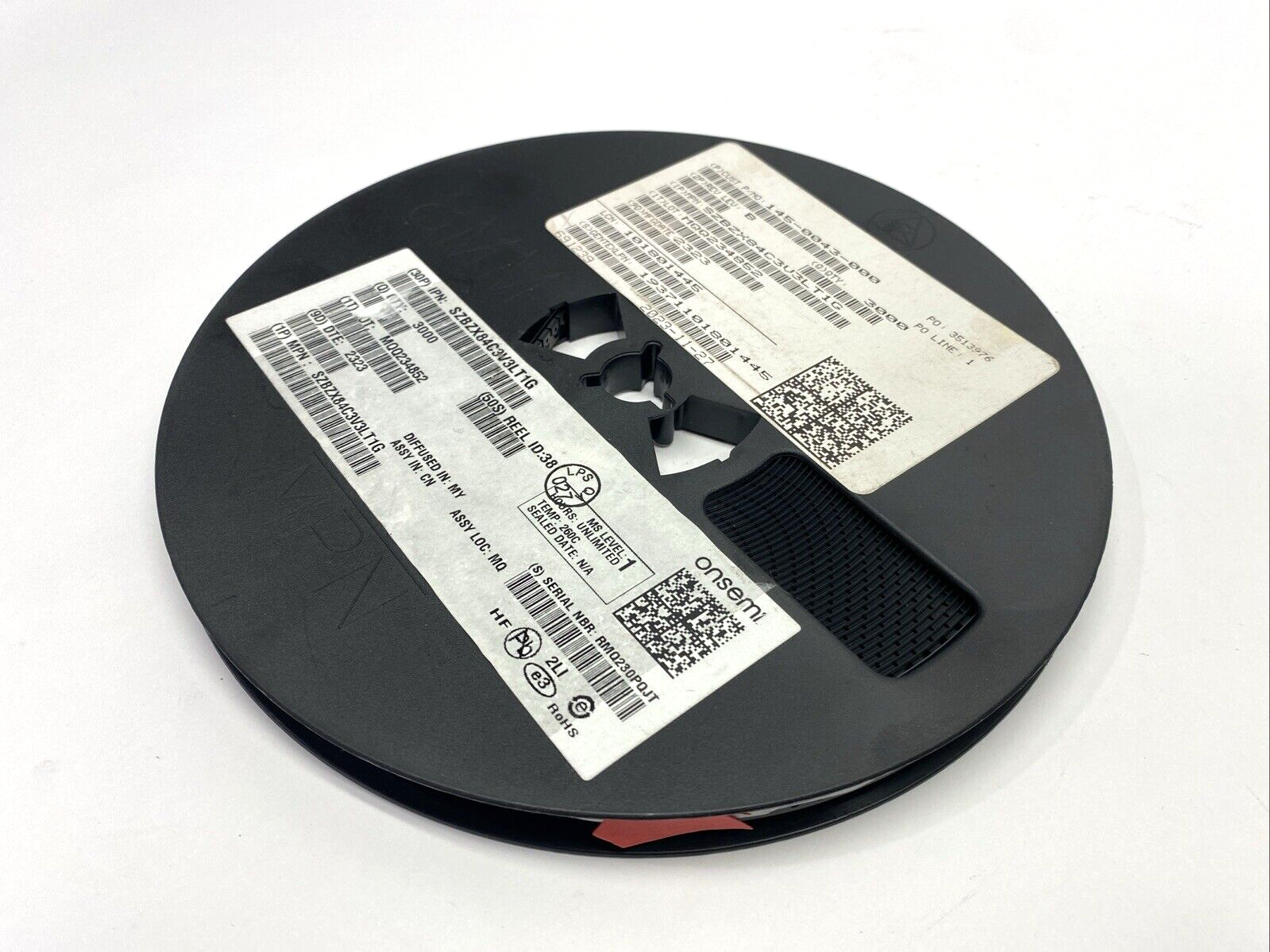 SZBZX84C3V3LT1G | Onsemi Zener Diode 3-Pin 15V REEL OF 2,980 - New – Open box - Maverick Industrial Sales