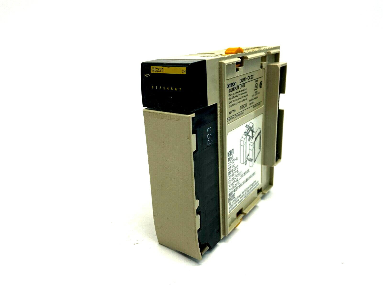 Omron CQM1-OC221 Output Module 250V 24VDC 2A 8 Point - Used - Maverick Industrial Sales