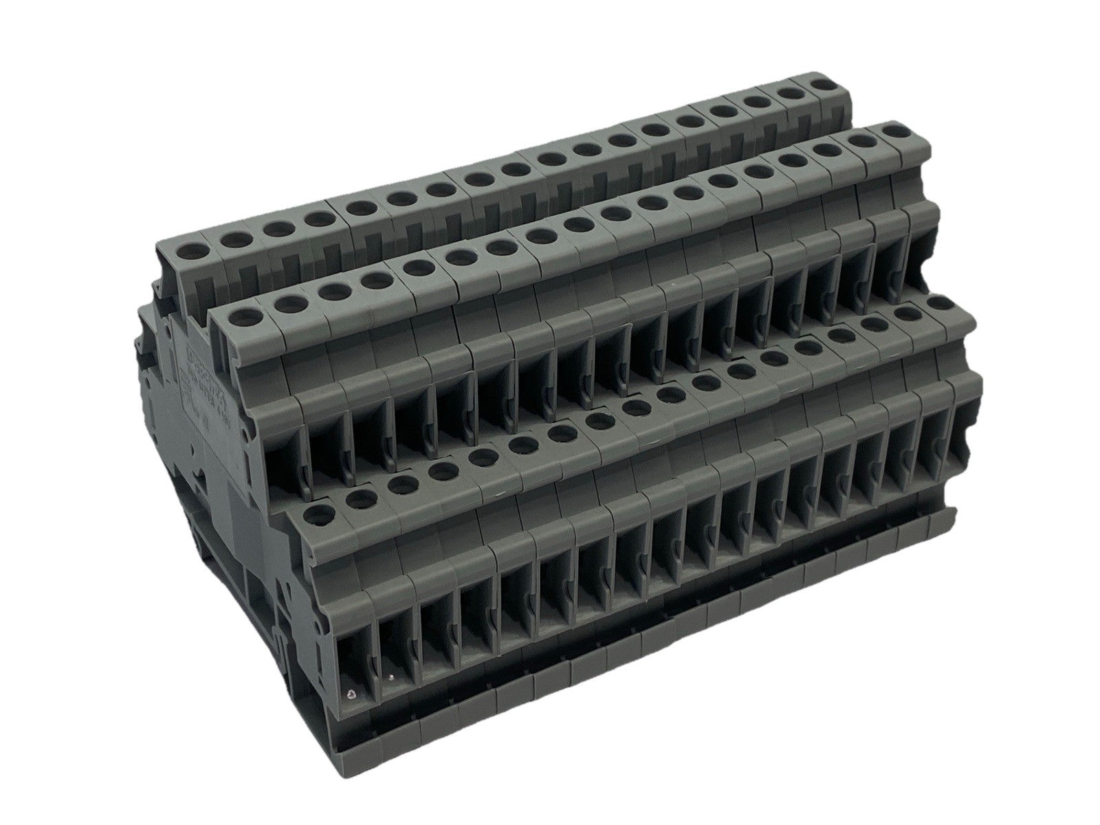 Phoenix Contact UTTB 4 HV Double Level Terminal Blocks Gray 3000610 LOT OF 18 - Maverick Industrial Sales