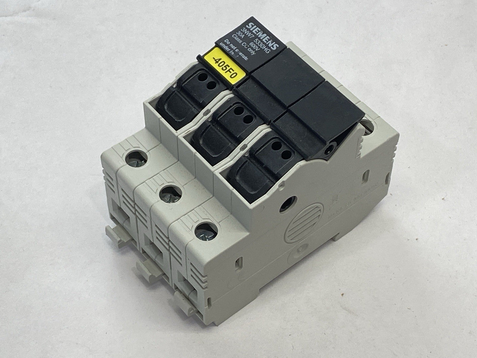 Siemens 3NW75330HG Class CC Fuse Holder 3P 30A 600V - Maverick Industrial Sales