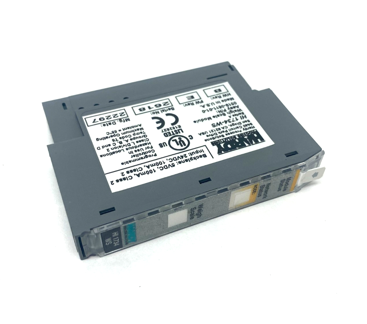 HI1734-WS | Hardy Series A Point I/O Weigh Scale Module - New – Open box - Maverick Industrial Sales