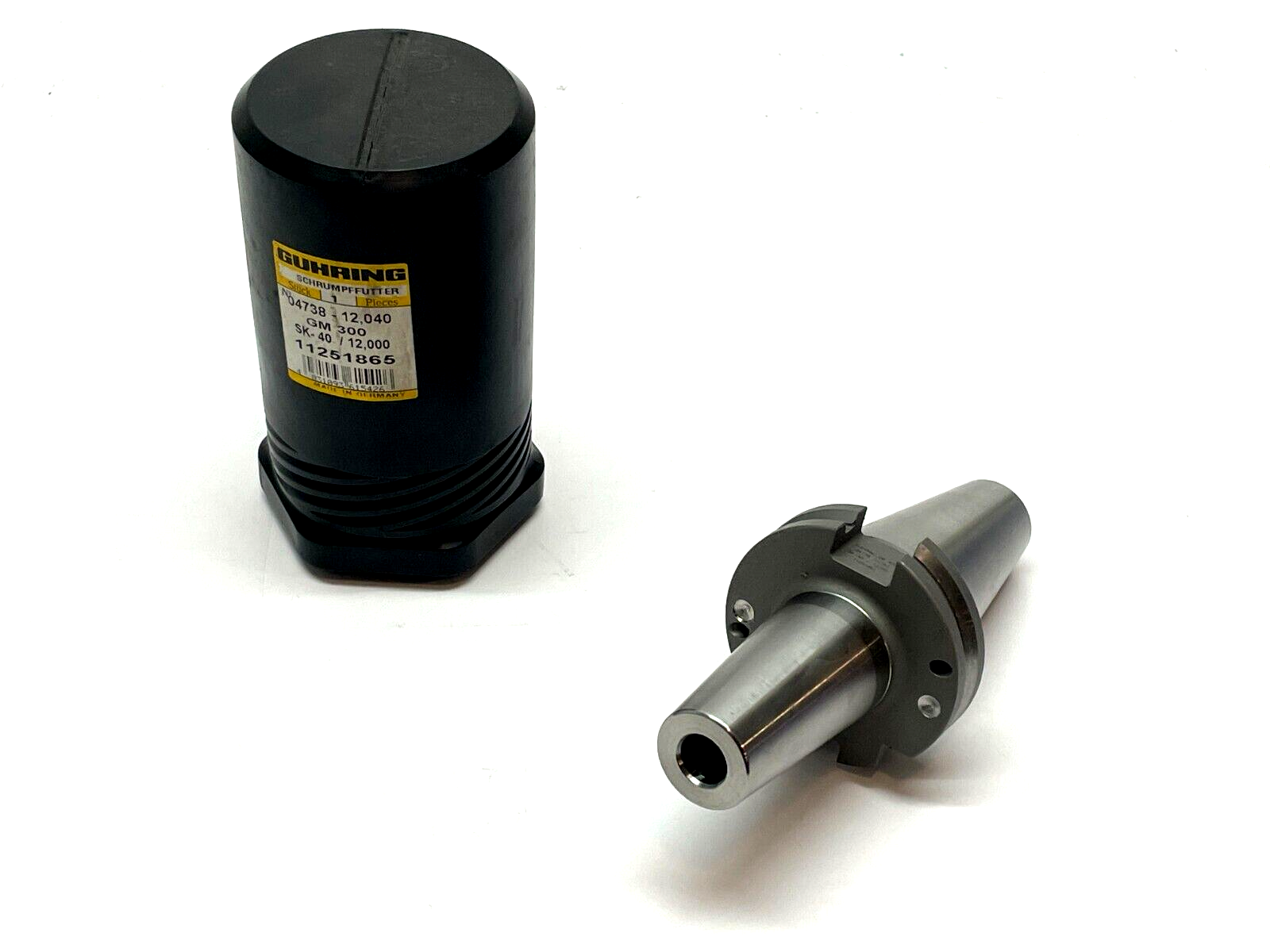 Guhring 9047380120400 Shrink Fit Chuck SK40 12mm - New - Maverick Industrial Sales